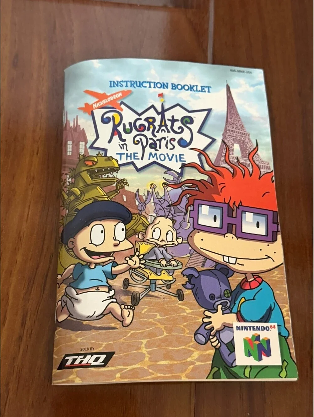 Rugrats in Paris The Movie (Nintendo 64, 2000) N64 Complete CIB Authentic Tested